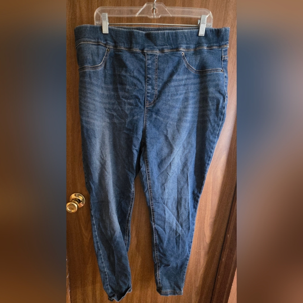 Terra & Sky Dark Blue Denim Pants